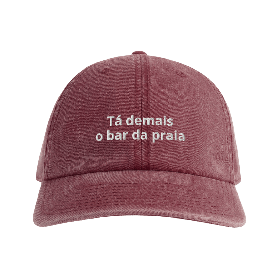 Tá demais o bar da praia