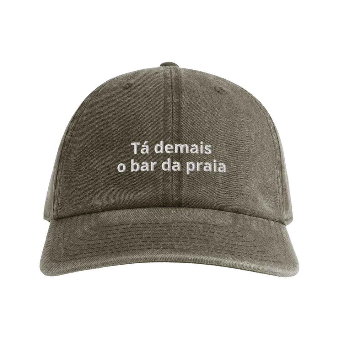 Tá demais o bar da praia