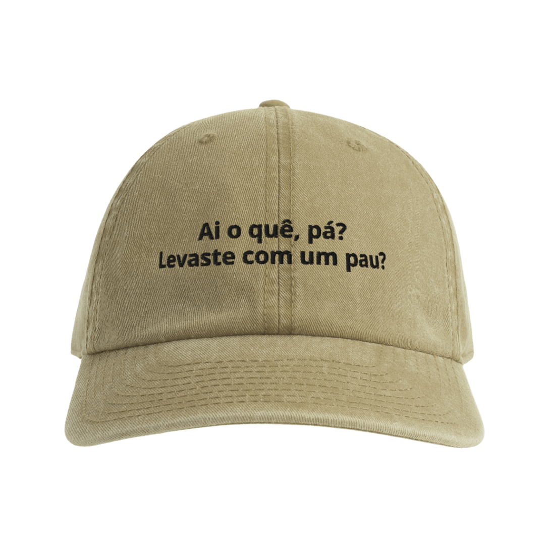 Levaste com um pau