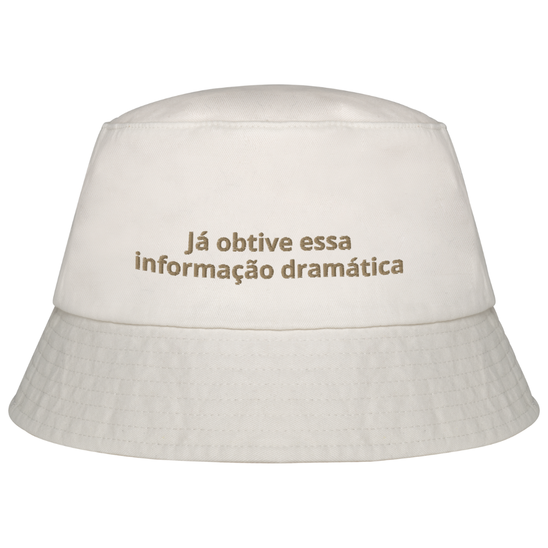 Já obtive essa informação dramática - Panamá