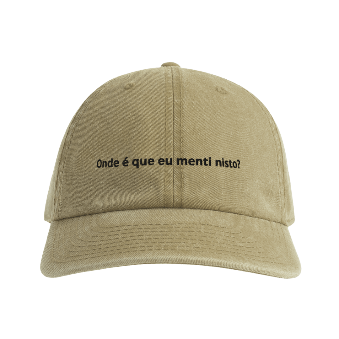 Onde é que eu menti nisto?