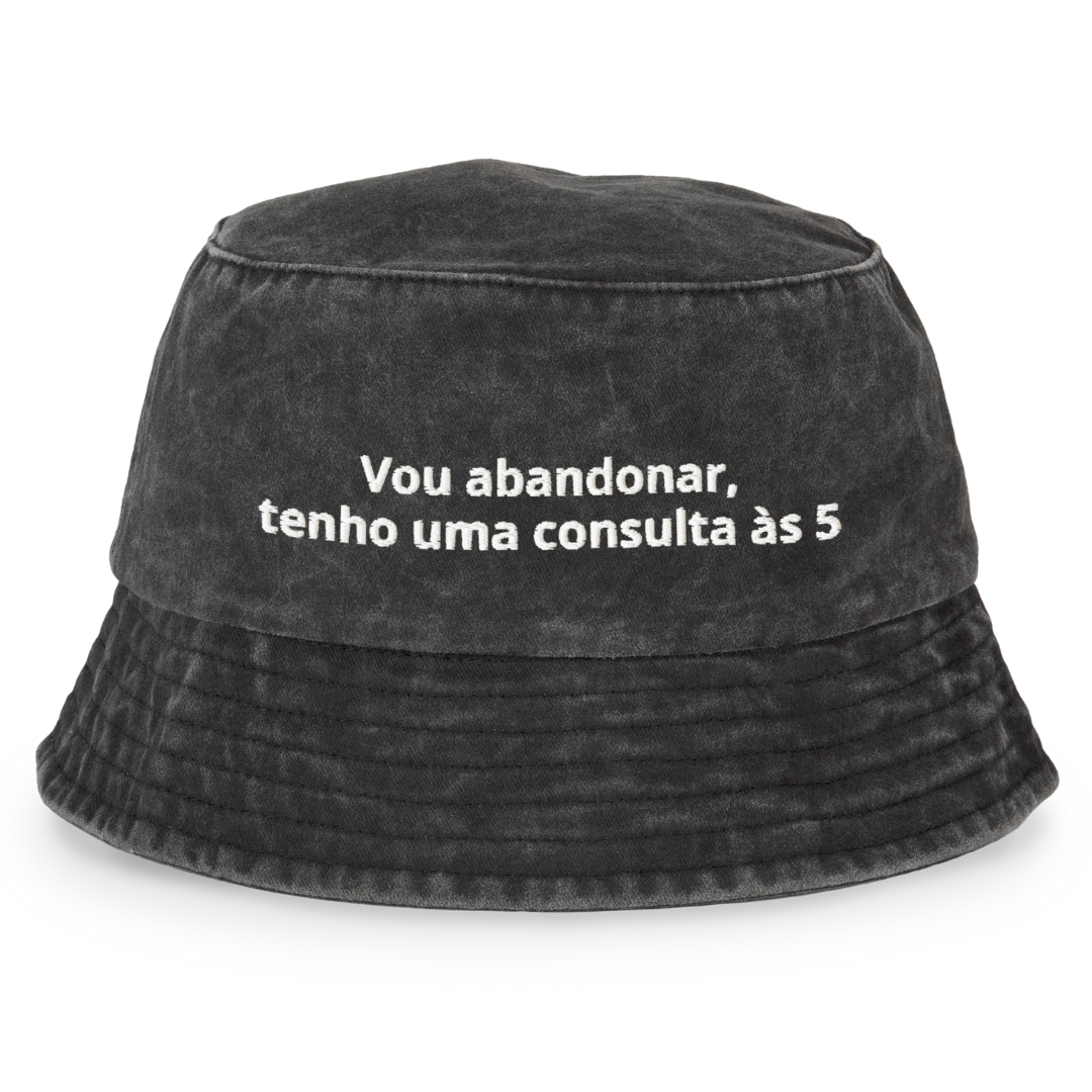 Vou abandonar, tenho uma consulta às 5 - Panamá