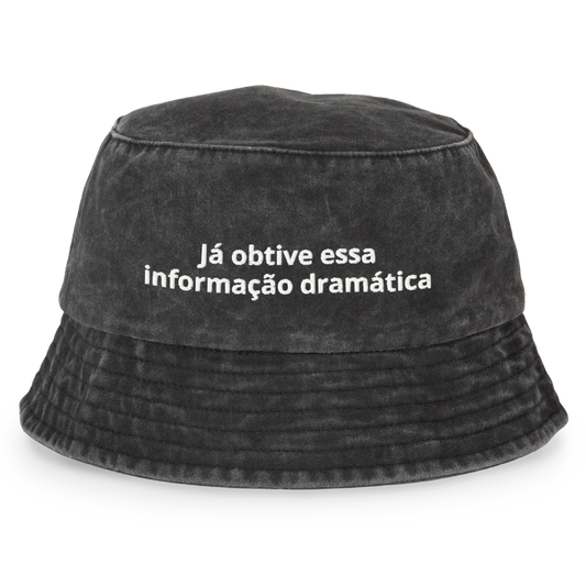 Já obtive essa informação dramática - Panamá