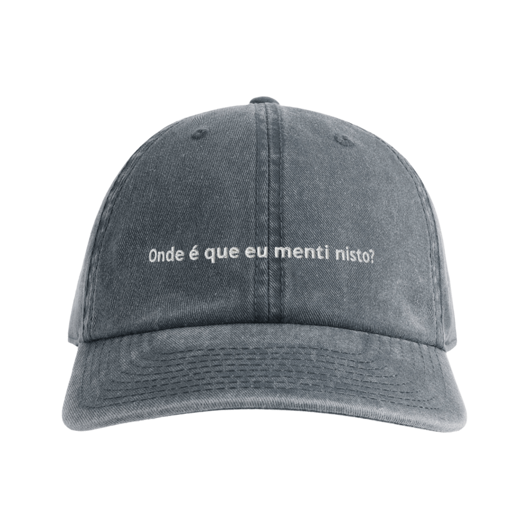 Onde é que eu menti nisto?