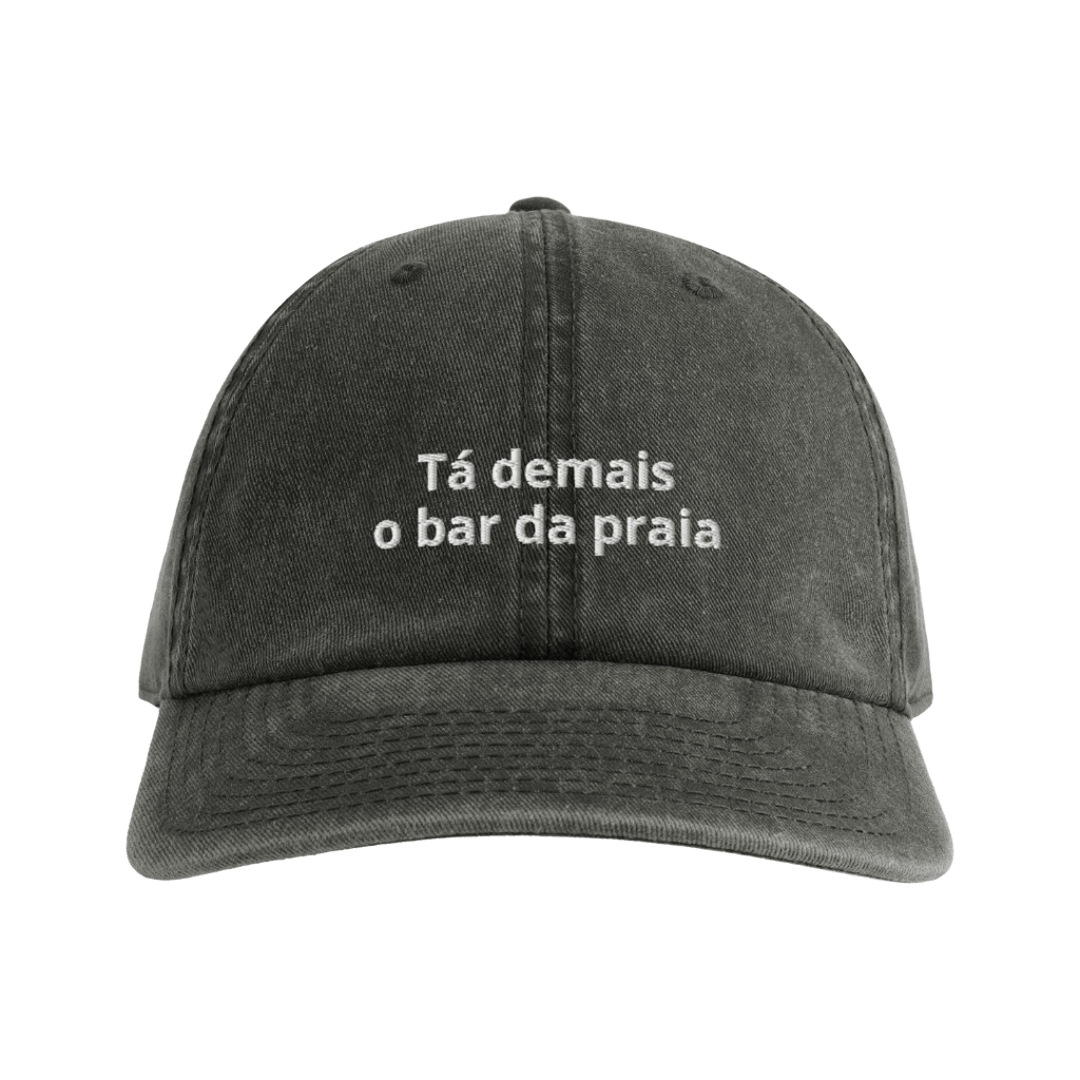Tá demais o bar da praia