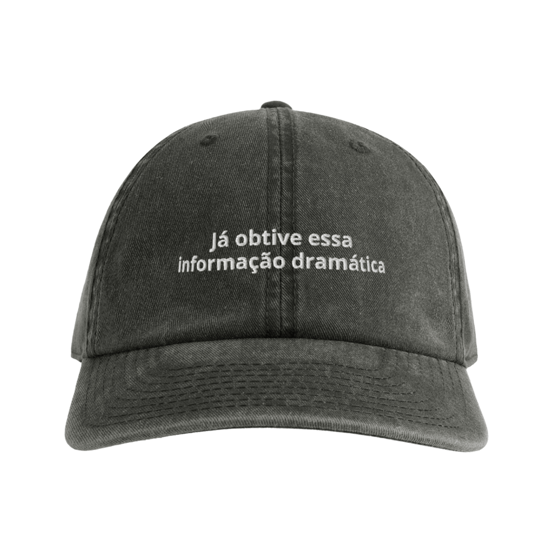 Já obtive essa informação dramática