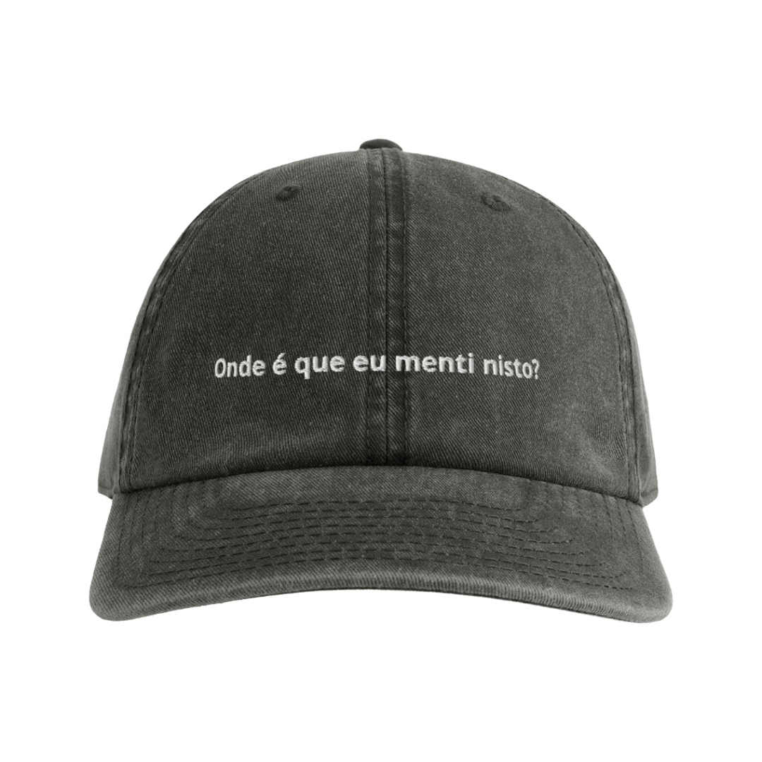 Onde é que eu menti nisto?