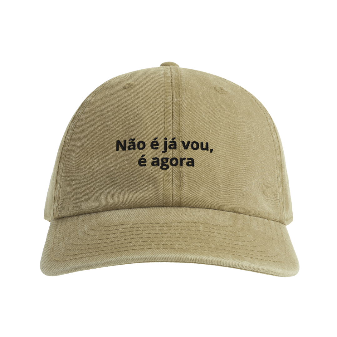 Não é já vou, é agora