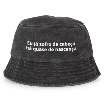 Sofro da cabeça já há quase de nascença - Panamá