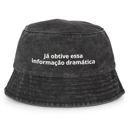 Já obtive essa informação dramática - Panamá